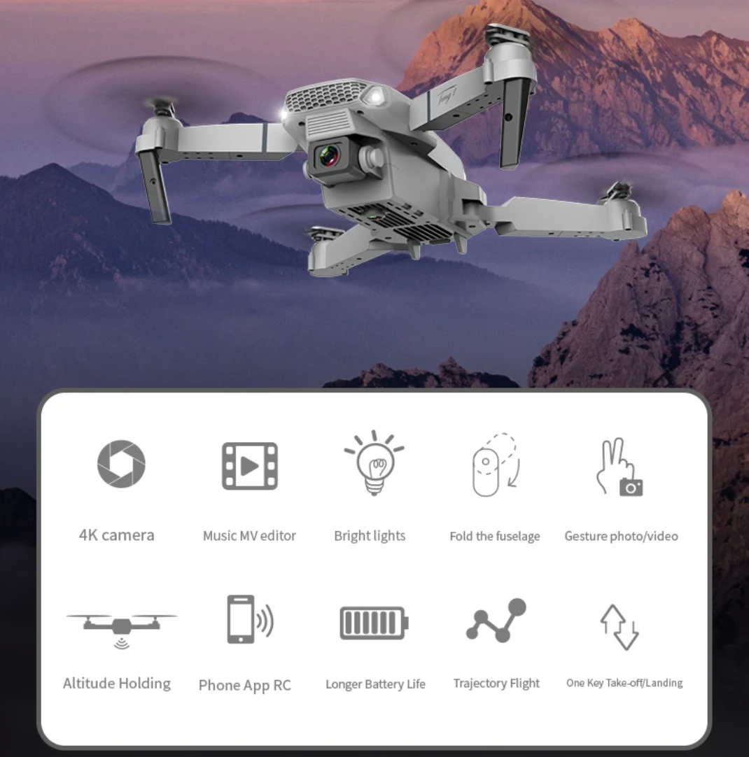 4K Dual Camera Drone