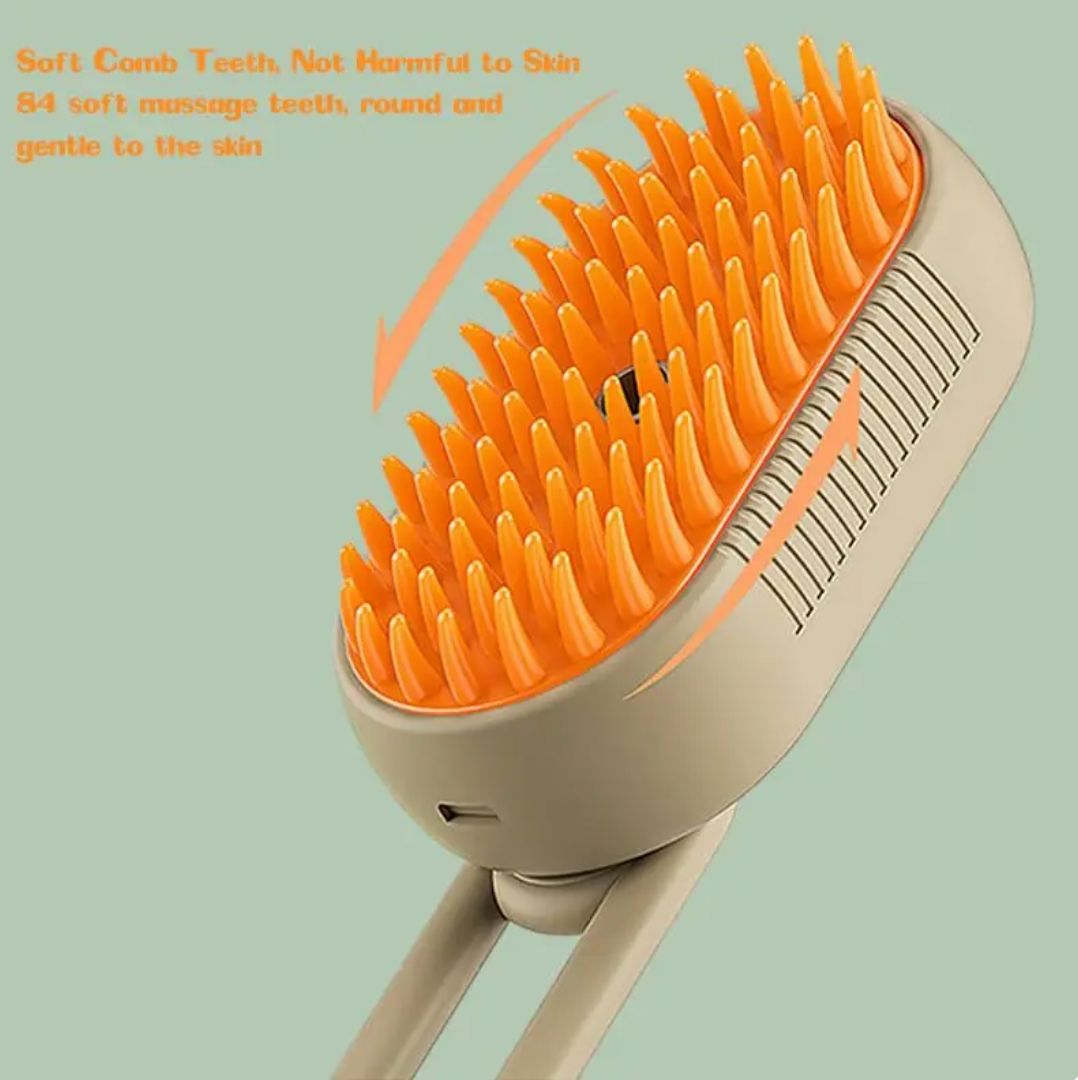 Electric Steamy Pet Brush