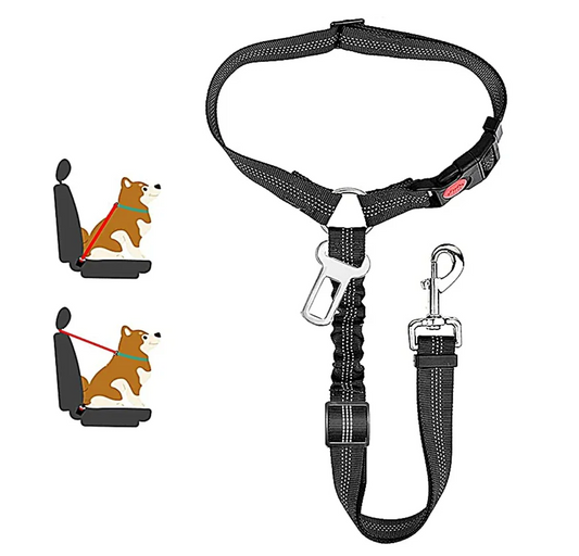 Anti-shock Two-in-one Dog Safety Belt